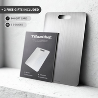 Titanchef™ 100% Pure Titanium Cutting Board